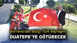 100. Yılı anısına Bornova’dan Duatepe’ye pedal çevirecek