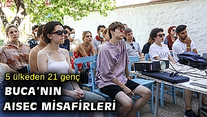 5 ülkeden 21 genç Buca'yı keşfedecek