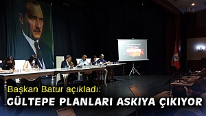 Başkan Batur açıkladı: Gültepe planları askıya çıkıyor