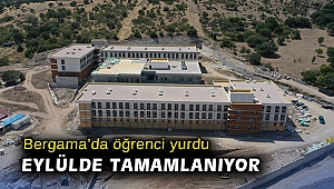 Bergama KYK Öğrenci Yurdu tamamlanması için gün sayıyor