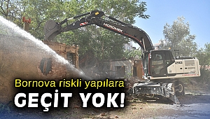 Bornova riskli yapılara geçit yok