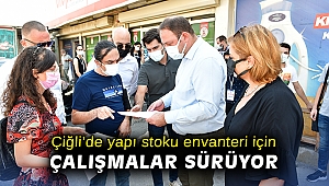 Çiğli’de yapı stoku envanteri için çalışmalar sürüyor