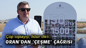 Çöp toplayıp, fidan dikti… Başkan Oran’dan Çeşme çağrısı