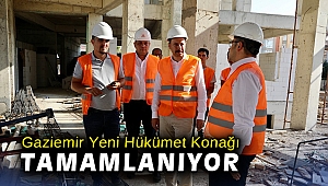 Gaziemir Yeni Hükümet Konağı tamamlanıyor