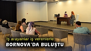 İş arayanlar iş verenlerle Bornova’da buluştu