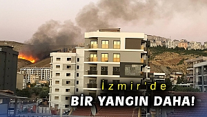 İzmir'de bir yangın daha!