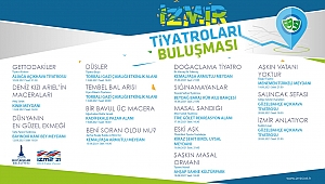 İzmir Tiyatrolar Buluşması kentte tiyatro rüzgârı estirecek