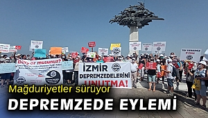 İzmirli depremzedelerden 'emsal artışı' eylemi