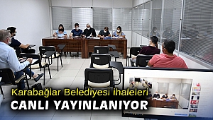 Karabağlar Belediyesi ihaleleri canlı yayınlanıyor