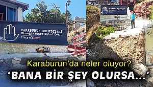 Karaburun Belediye Başkanına şok suçlama: Bana ve çalışanlarıma olacaklardan…