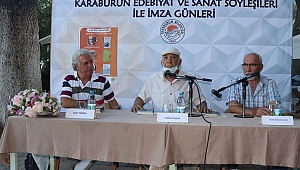 Karaburun’da edebiyat ve sanat söyleşileri yeniden başladı