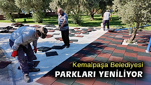 Kemalpaşa Belediyesi parkları yeniliyor