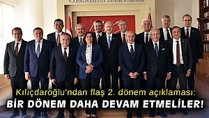 Kılıçdaroğlu'ndan flaş 2. dönem açıklaması: Bir dönem daha devam etmeliler!