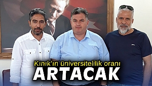 Kınık’ın üniversitelilik oranı artacak