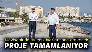 Mavişehir’de su taşkınlarını sona erdirecek proje tamamlanıyor