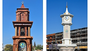 Menemenlı̇lere ı̇kı̇ saat kulesı̇ sürprı̇zı̇