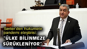 Serter’den hükümete pandemi eleştirisi: “Ülke bilinmeze sürükleniyor”