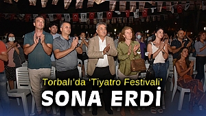 Torbalı’da ‘Tiyatro Festivali’ sona erdi