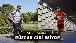 Ufuk Arda, Kültürpark’ta rüzgar gibi esiyor