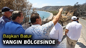 Yangının yaralarını sarmak için Kıyı Ege Belediyeleri tek yürek