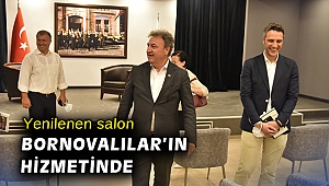Yenilenen salon Bornovalılar’ın hizmetinde