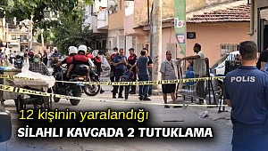 12 kişinin yaralandığı silahlı kavgada 2 tutuklama