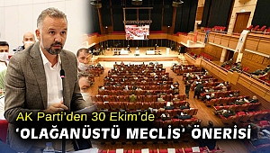 AK Parti’den 30 Ekim’de ‘olağanüstü meclis’ önerisi