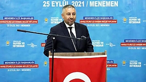 AK Parti Menemen'de hedefini belirledi