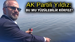 AK Partili Yıldız: Bu mu yüzülebilir körfez?