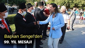 Başkan Sengel'den 99. yıl mesajı