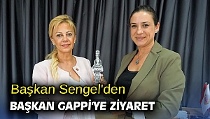 Başkan Sengel'den Başkan Gappi'ye ziyaret