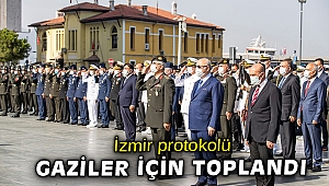 Başkan Soyer Gaziler Günü törenine katıldı