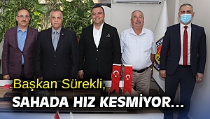 Başkan Sürekli, sahada hız kesmiyor…