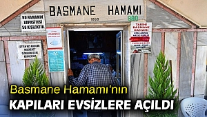 Basmane Hamamı'nın kapıları evsizlere açıldı