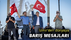 Batur, İzmir’den barış ve iktidar mesajı verdi