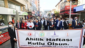 Bayraklı'da Ahilik Haftası kutlandı