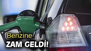 Benzine zam geldi!