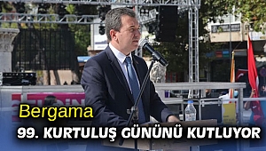 Bergama 99. Kurtuluş gününü kutluyor