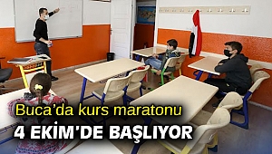 Buca’da kurs maratonu 4 Ekim’de başlıyor