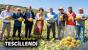 Çeşme kavunu tescillendi