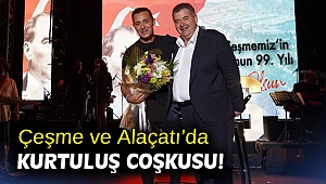 Çeşme ve Alaçatı’da Kurtuluş coşkusu!