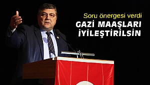 CHP’li Sındır, “gazilerimiz için kanun teklifi verdi”