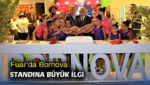Fuar’da Bornova standına büyük ilgi