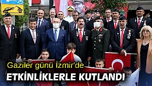 Gaziler günü İzmir'de etkinliklerle kutlandı