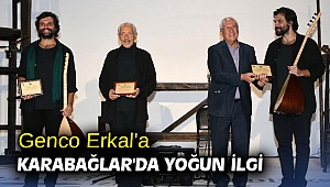 Genco Erkal'a Karabağlar'da yoğun ilgi