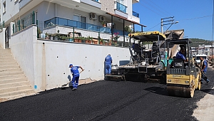 Gümüldür’ün Yolları Asfaltlanıyor