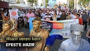 İlham veren kent Efest'e hazır