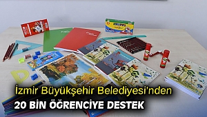 İzmir Büyükşehir Belediyesi’nden 20 bin öğrenciye destek