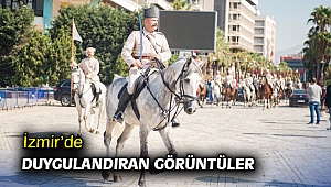 İzmir’de duygulandıran görüntüler