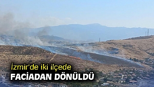 İzmir'de iki ilçede faciadan dönüldü